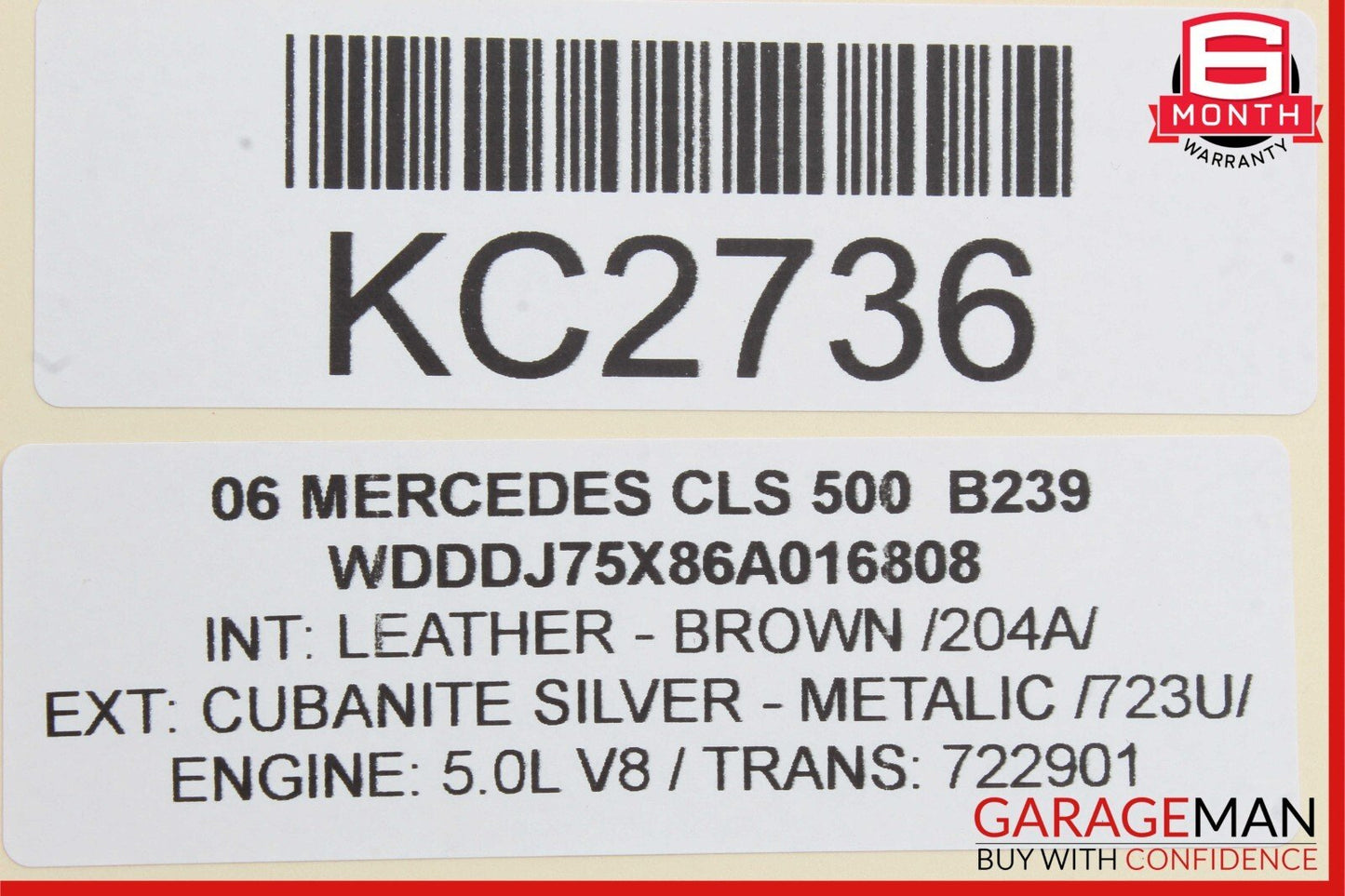 06-11 Mercedes W219 CLS500 CLS55 Front Right Passenger Door Lock Latch Actuator