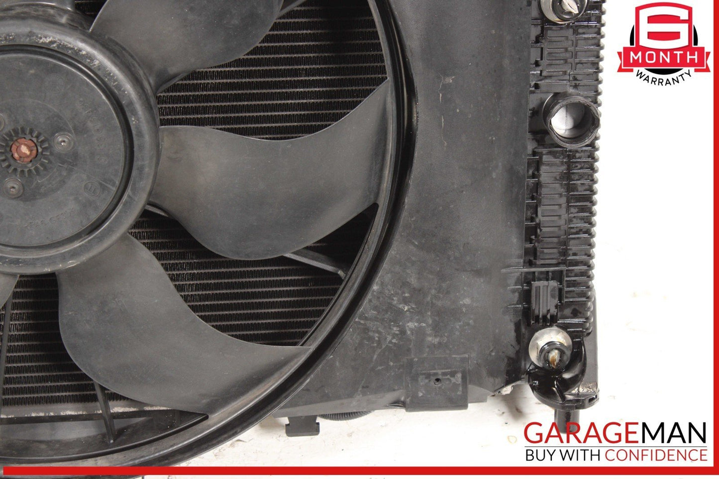 08-18 Mercedes W212 E350 C300 Engine Radiator Cooling Fan Motor Assembly OEM