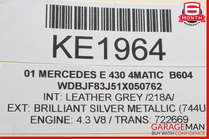 96-03 Mercedes W210 E430 E320 ABS ESP Electronic Stability Module Unit