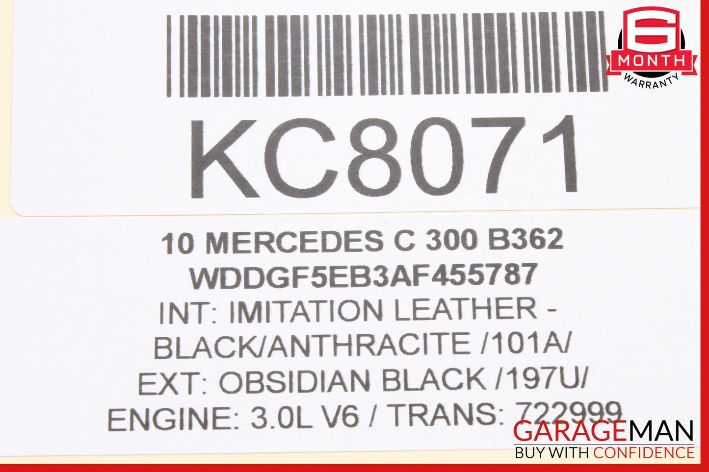 08-16 Mercedes W204 C300 C250 C350 Front Left Door Window Regulator Motor OEM