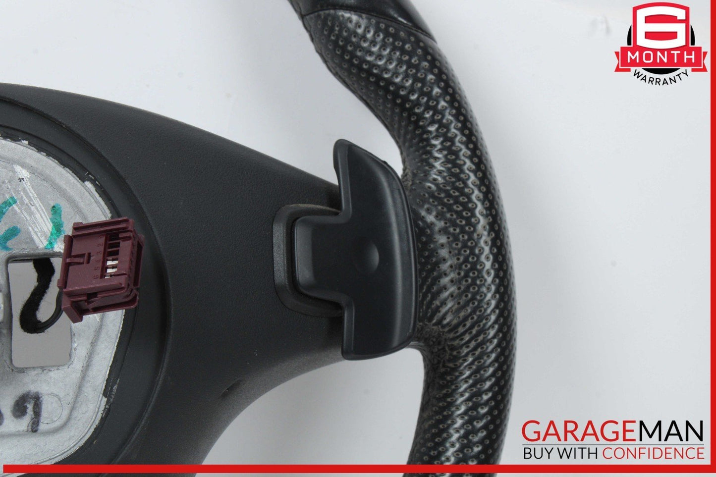 17-19 Mercedes W213 E300 Sport Steering Wheel Black 0004607103 OEM