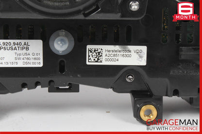 11-17 PORSCHE CAYENNE 958 SPEEDOMETER INSTRUMENT CLUSTER 7P5920940AL