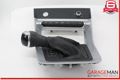 19-24 Audi Q3 Front Center Console Gear Shifter Knob Boot w/ Trim & Switches OEM