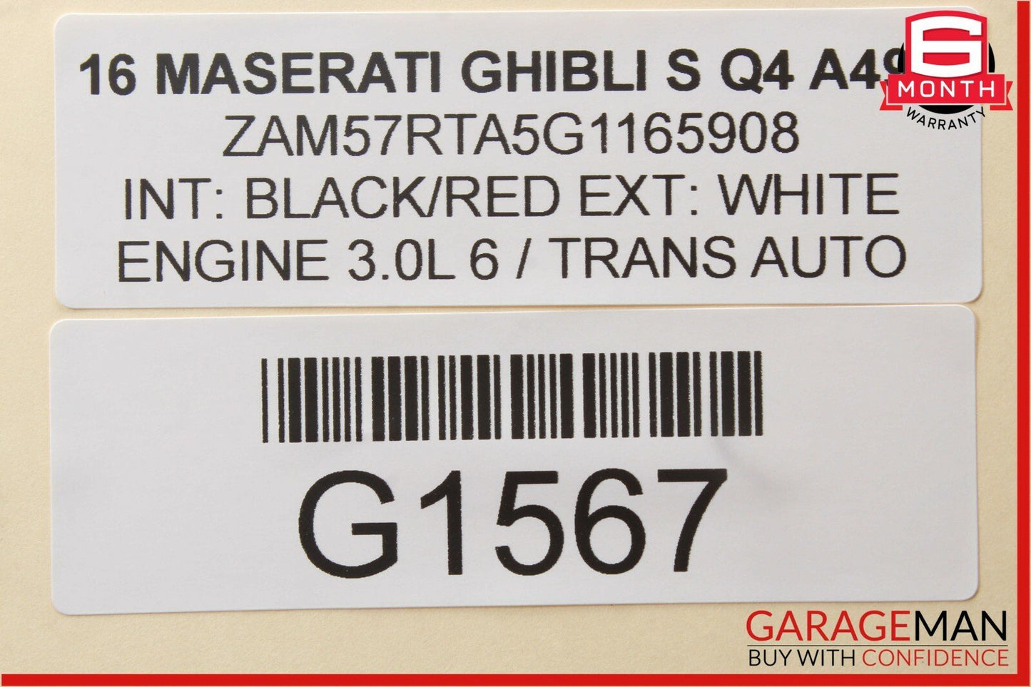 14-17 Maserati Ghibli Front Right Passenger Side Seat Power Harness Wiring Wires