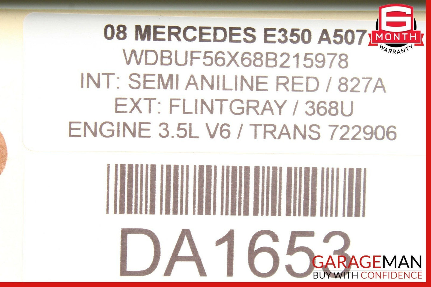 07-09 Mercedes W211 E350 E550 Rear Left & Right Side Door Audio Sound Speakers