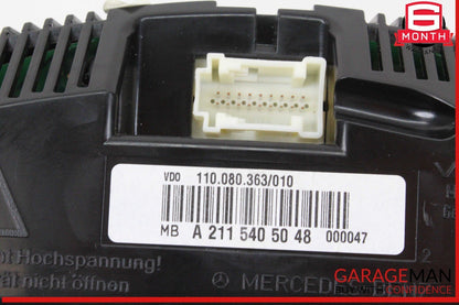 07-09 Mercedes W211 E320 Diesel Speedometer Instrument Cluster Gauge OEM