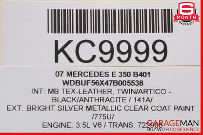 03-12 Mercedes E350 E320 GL450 GL500 CLS550 Front Right Seat Control Module Unit