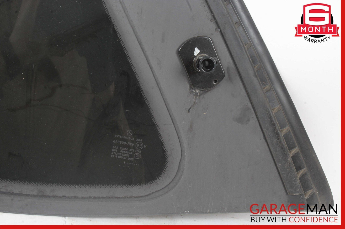 13-19 Mercedes X166 GL450 GLS550 Rear Right Side Quarter Window Glass Trim Assy
