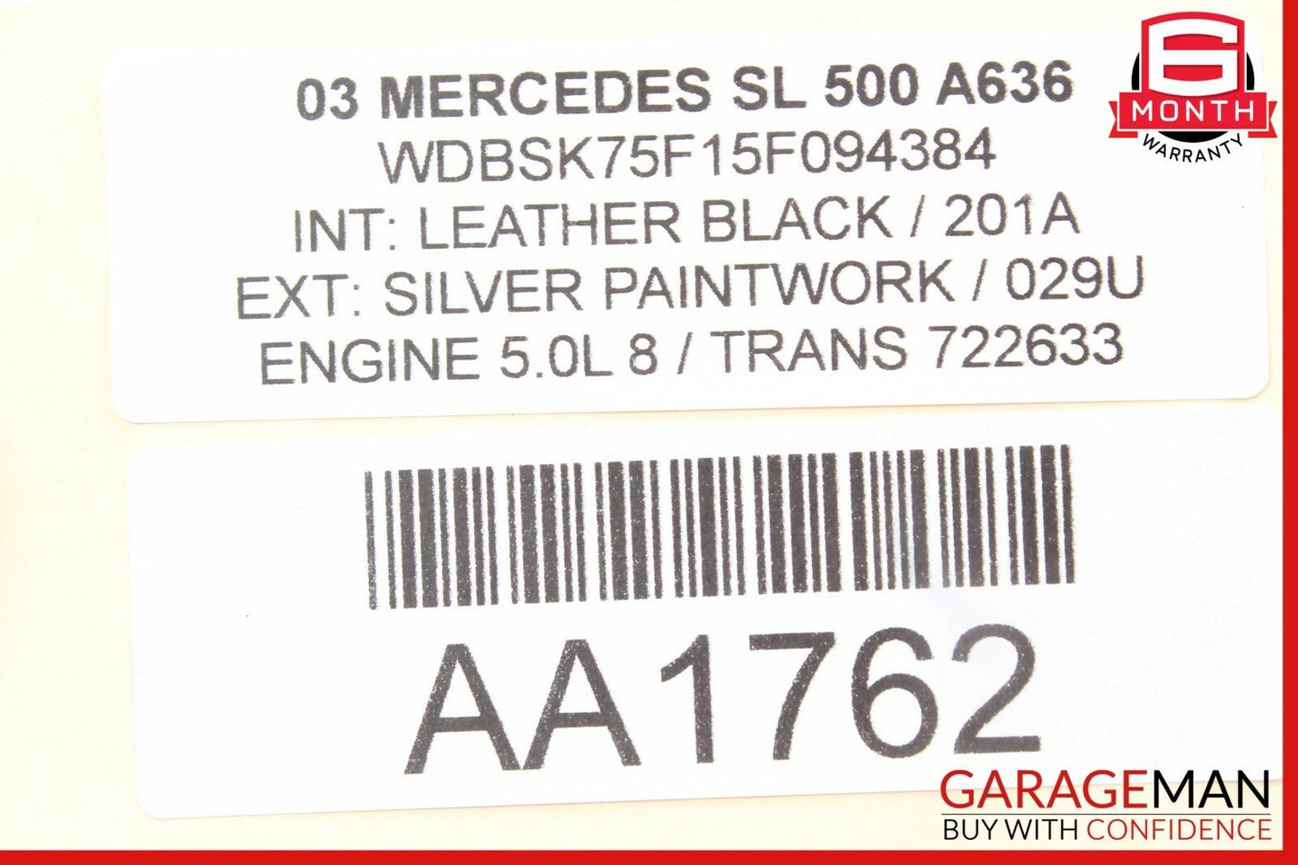 00-06 Mercedes SL500 E430 CLK500 CL600 Antenna Amplifier Booster Module Unit