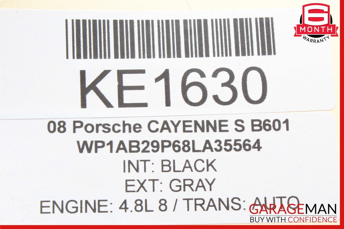 03-10 Porsche Cayenne S 955 957 Steering Column Combination Switch Arms Assembly