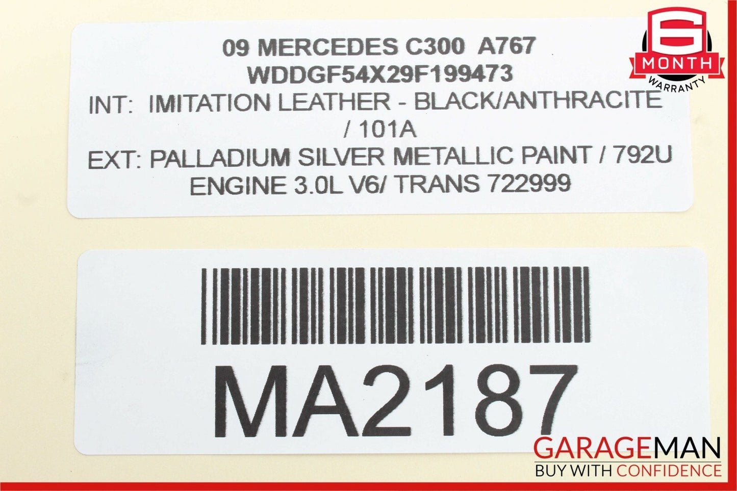 08-17 Mercedes C300 E350 SLK250 Front Left Side RWD Spindle Knuckle Hub Bearing