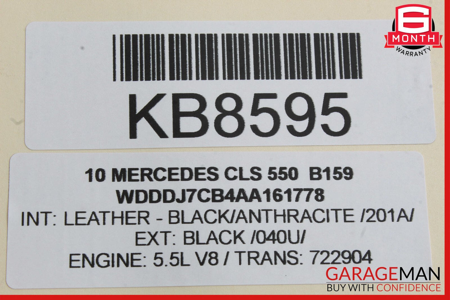 03-11 Mercedes W219 CLS550 E320 E550 RWD Front Right Lower Rearward Control Arm