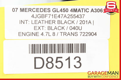 06-12 Mercedes X164 GL450 R500 ML450 Front Right Passenger Door Control Module