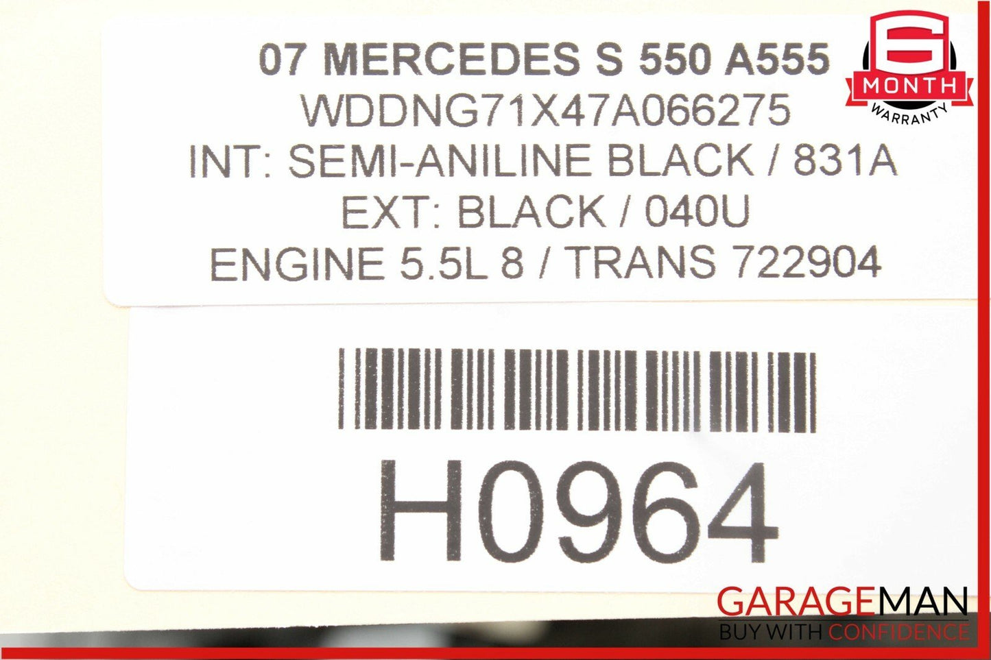 07-13 Mercedes S550 CL550 Rear Trunk SAM Fuse Box Relay Block Assembly