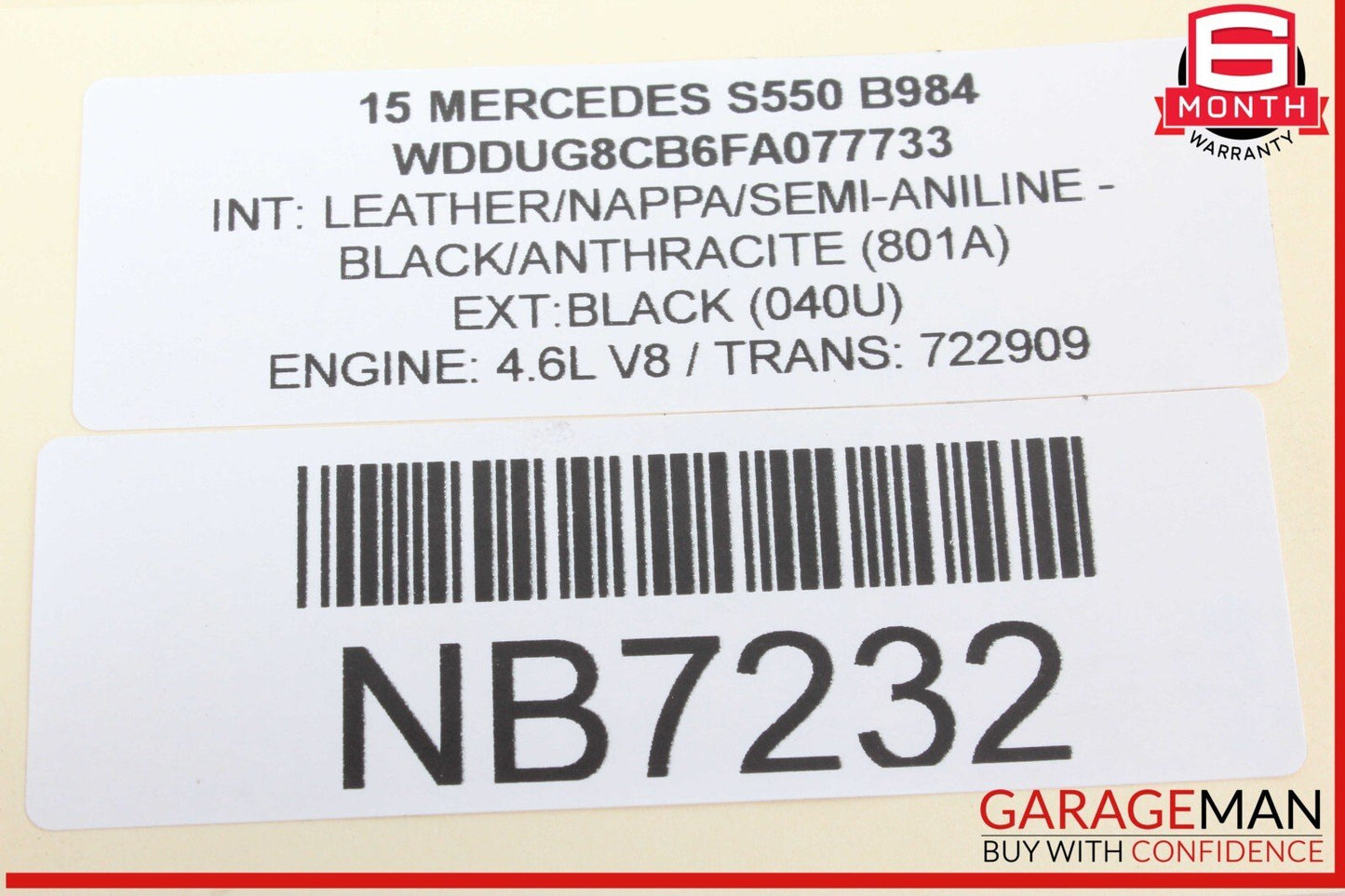 14-17 Mercedes W222 S550 Front Center Dash Dashboard AC A/C Air Vent 2228310245