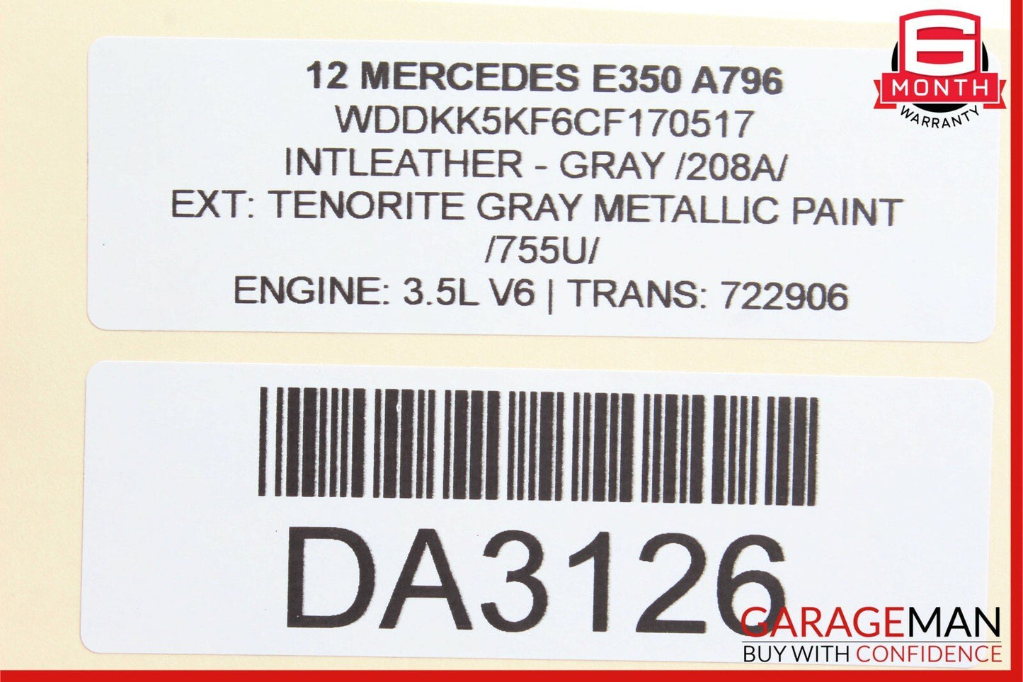 11-13 Mercedes W207 E350 E550 Floor Gear Selector Shift Shifter Box OEM
