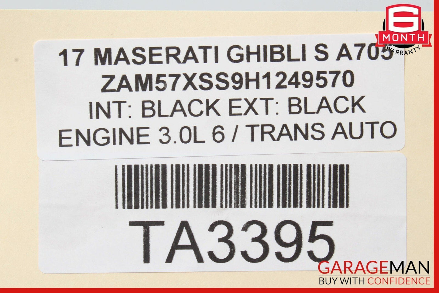 14-17 Maserati Ghibli Fuel Gas Tank Reservoir Fuel Pump Sending Unit Assembly
