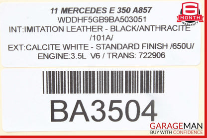 08-18 Mercedes E550 E350 CLS400 GLK350 Front Left Side Seat Control Module Unit