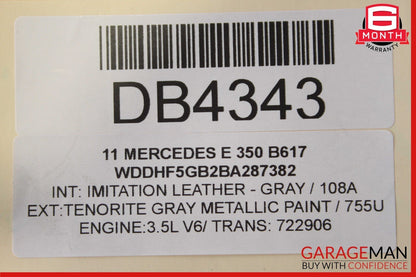 10-11 Mercedes W212 E350 RWD Auto Trans Automatic Transmission Assembly OEM 111k