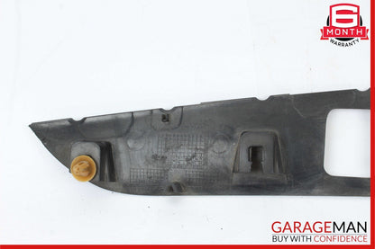 10-13 Mercedes W212 E350 E400 Sedan Trunk Lid Tailgate Handle Trim Black OEM