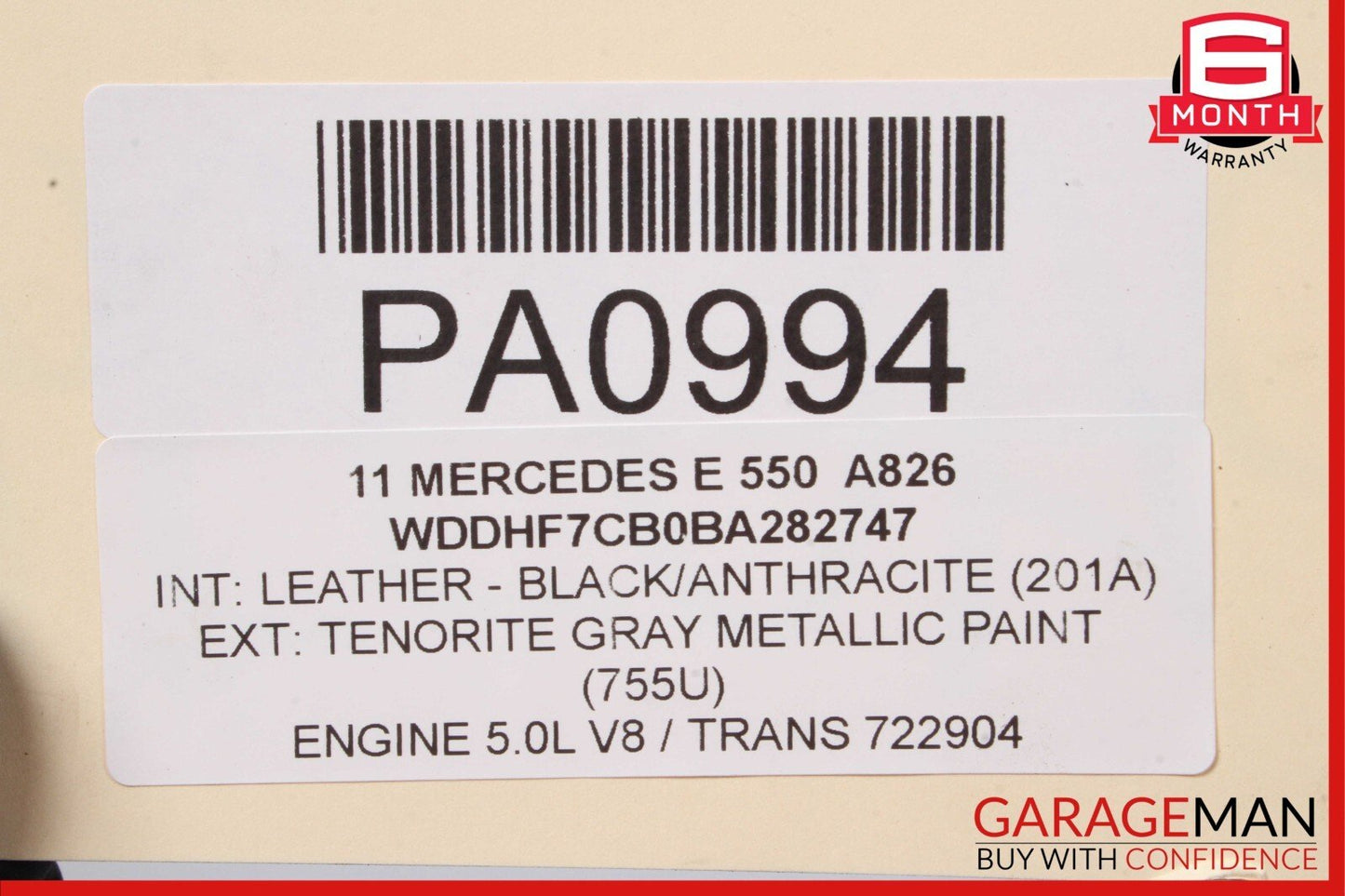 10-13 Mercedes W212 E350 E550 RWD Rear Diff Differential Axle Carrier Assembly