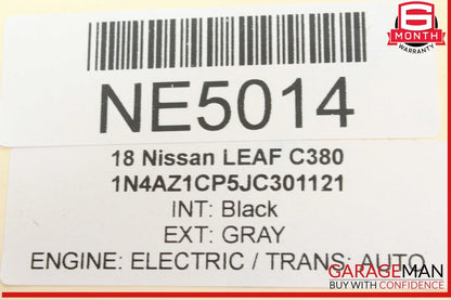 13-24 Nissan Leaf Rear Left Driver Side Exterior Door Handle 826469N00A OEM