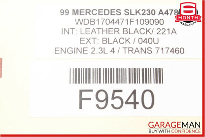 97-00 Mercedes R170 SLK230 Power Steering Pump Reservoir