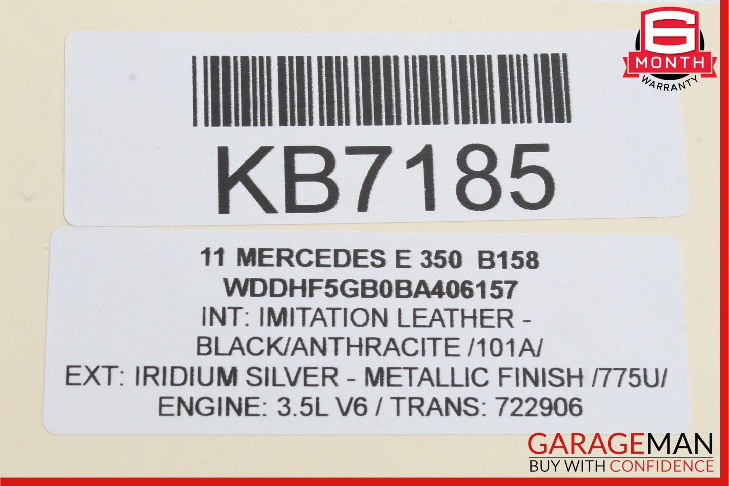 08-14 Mercedes W212 E350 C250 C300 Rear Right Side Door Lock Latch Actuator OEM