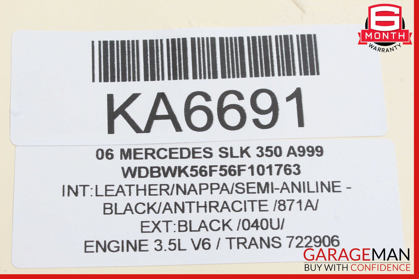05-08 Mercedes R171 SLK350 SLK280 Door Lock Dash Hazard Light Control Panel OEM