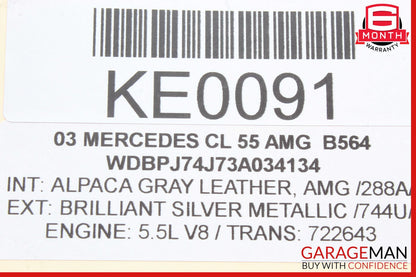 00-06 Mercedes W220 S55 AMG Front Left / Right Transverse Lower Control Arm OEM