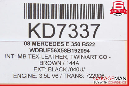 03-09 Mercedes W211 E350 E500 E550 Rear Right Door Control Module Unit