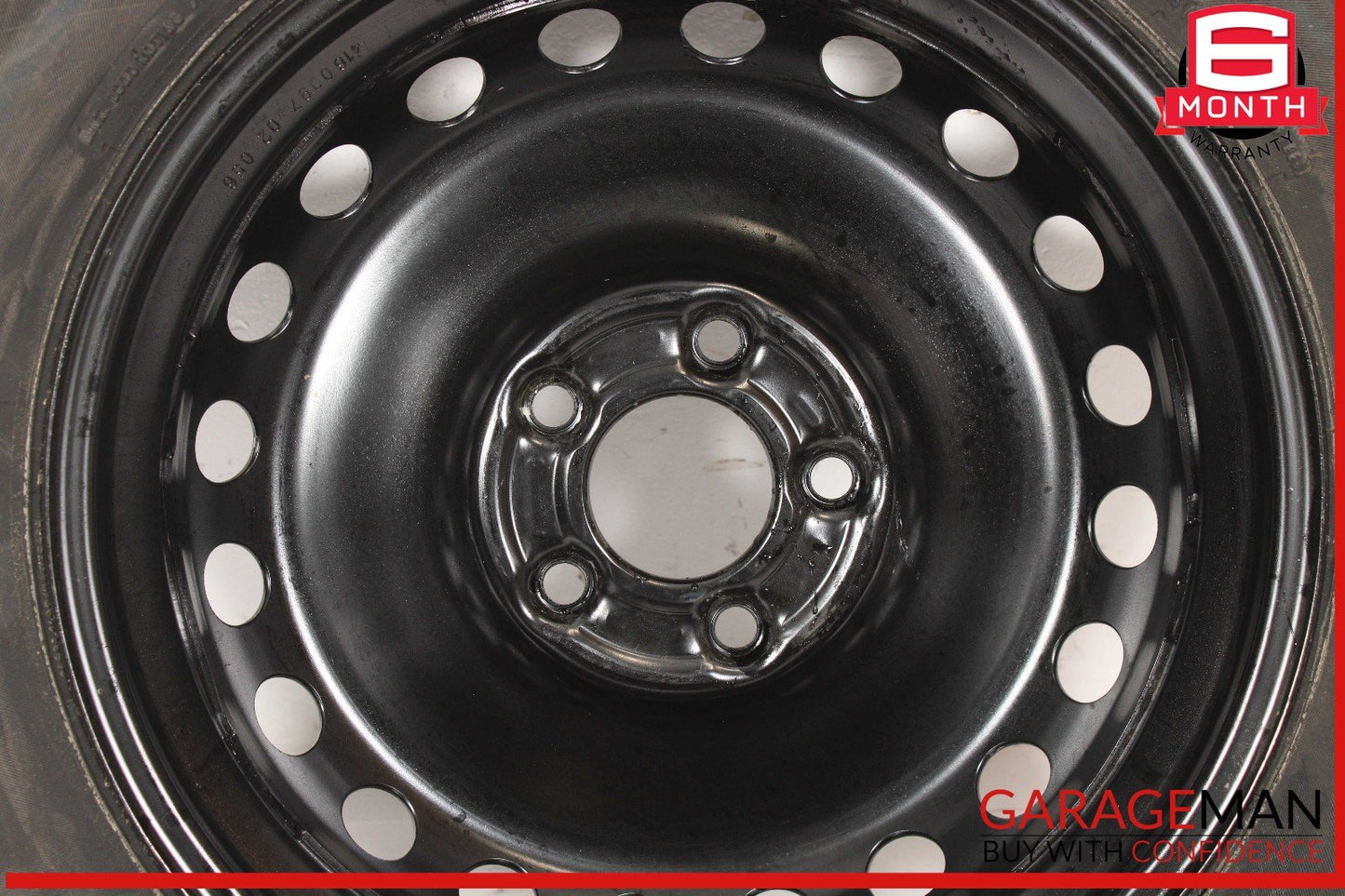 08-14 Mercedes W204 C250 C300 Emergency Spare Tire Donut Wheel Rim 125 90 16"