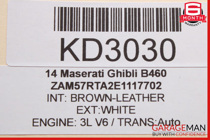 14-17 Maserati Ghibli Rear Right or Left Side Suspension Control Arm Bar Link