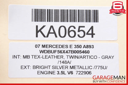 03-09 Mercedes W211 E350 E550 Front Left Driver Side Door Control Module Unit