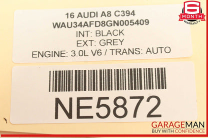 11-18 Audi A8 Left Dashboard A/C AC Air Vent Grille 4H1820901C Genuine