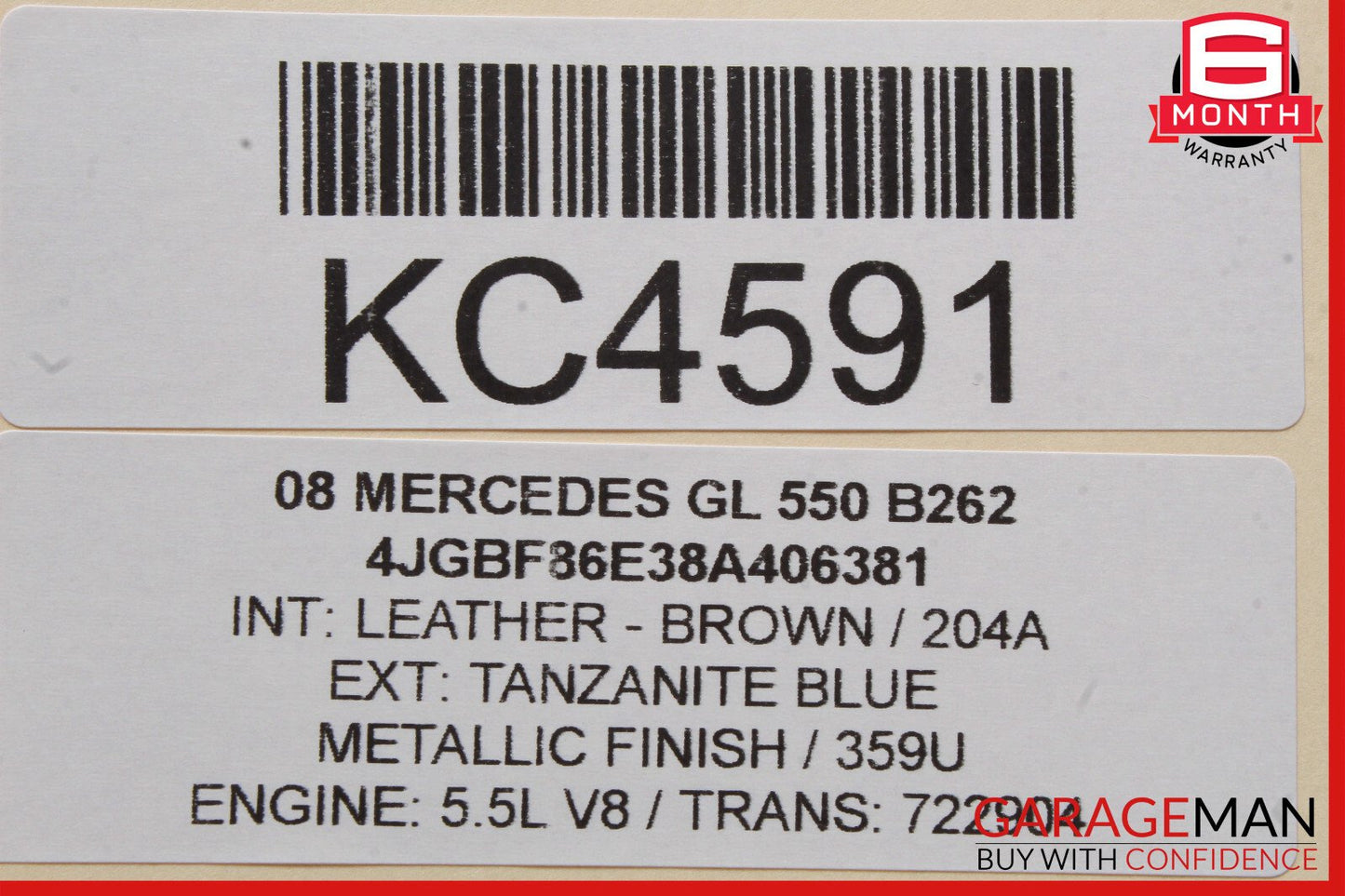 06-09 Mercedes X164 GL550 CLS500 Communication Control Module 2198202626 OEM