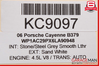 03-10 Porsche Cayenne 955 957 Front Seat Adjustment Control Memory Module OEM
