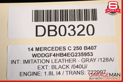 08-14 Mercedes W204 C250 C300 C350 Left Driver Side Fender Assembly OEM