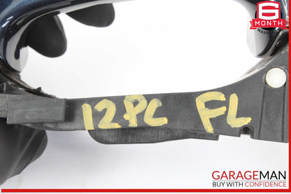 11-18 Porsche Cayenne 958 Front Left Driver Side Exterior Door Handle Blue OEM