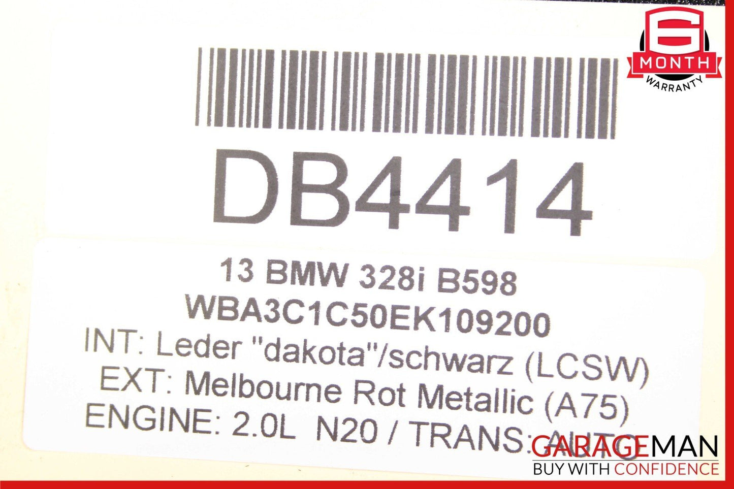 12-16 BMW F30 328i 320i 2.0L AT Tranny Automatic Transmission Assembly 81k