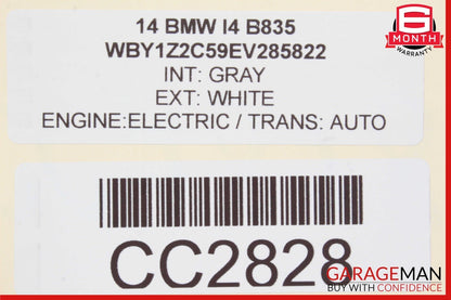 14-21 BMW i3 I01 Hybrid Front Right Passenger Side Interior Door Panel Cover OEM