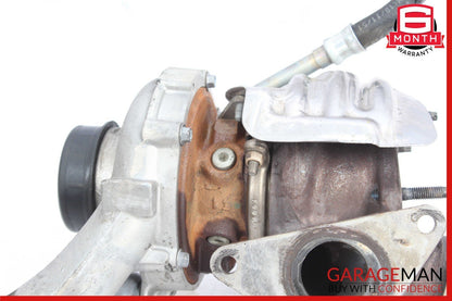 11-14 Mercedes S500 S550 4.7L V8 Left Side Turbocharger Turbo Charger Manifold