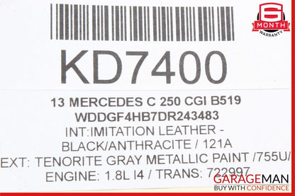 08-14 Mercedes W204 C250 C300 C350 Front Left Upper Control Arm OEM