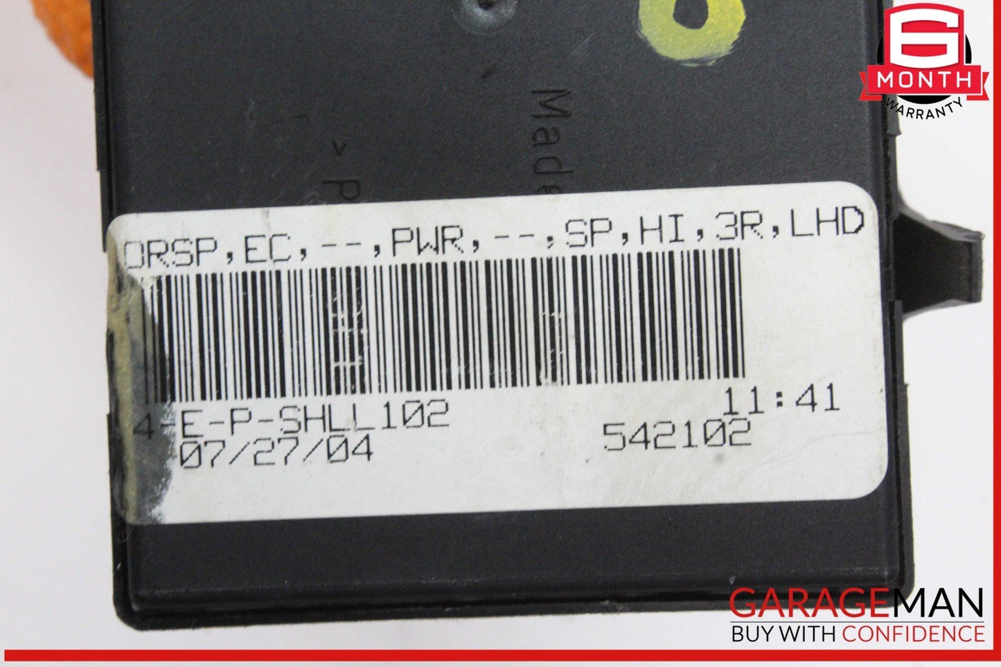98-05 Mercedes W163 ML350 Front Right Side Seat Adjust Control Switch OEM