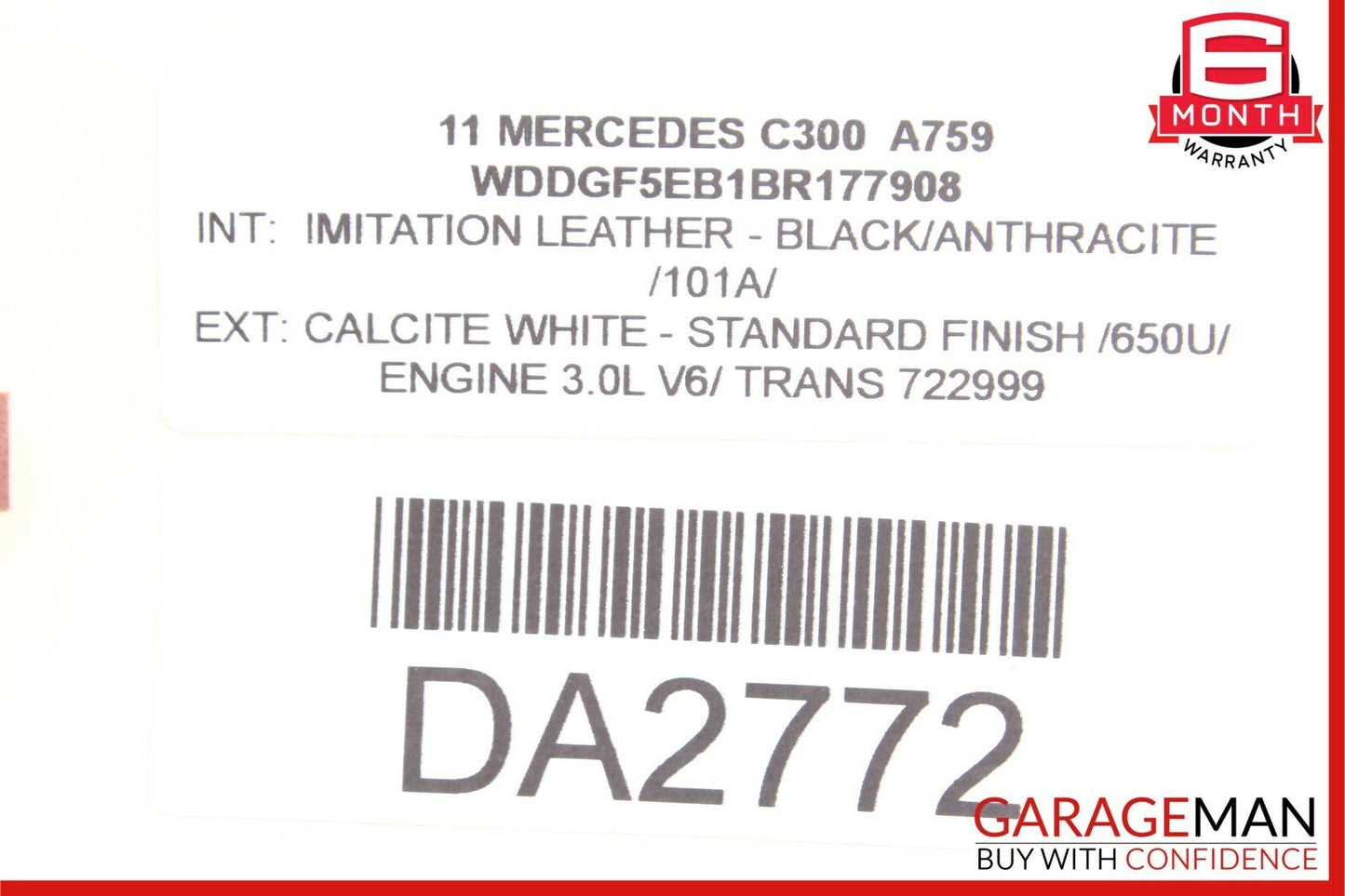 08-14 Mercedes W204 C250 C280 RWD Front Left Side Curved Wishbone Control Arm