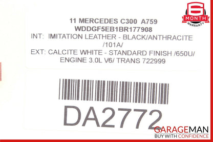 08-14 Mercedes W204 C250 C280 RWD Front Left Side Curved Wishbone Control Arm