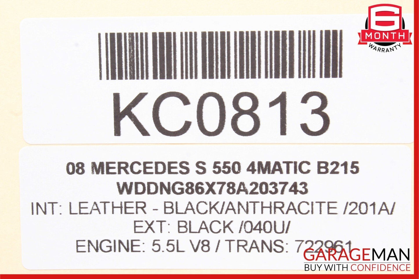 07-10 Mercedes W221 S550 4MATIC Front Left Seat Contour Control Module OEM