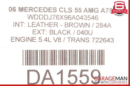 03-11 Mercedes R171 SLK350 Front Right Side Under Seat Control Module OEM