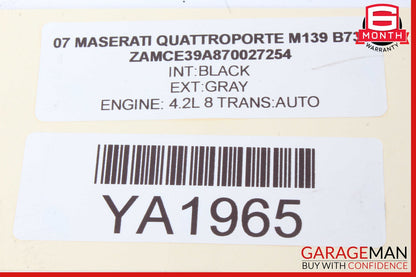 03-13 Maserati Quattroporte M139 Steering Wheel Paddle Shifters Set OEM