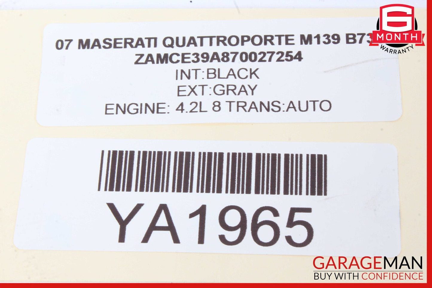 03-13 Maserati Quattroporte M139 Steering Wheel Paddle Shifters Set OEM